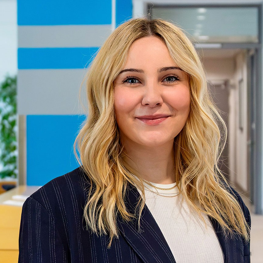 Portraitfoto der KVB-Ansprechpartnerin für IT-Jobs